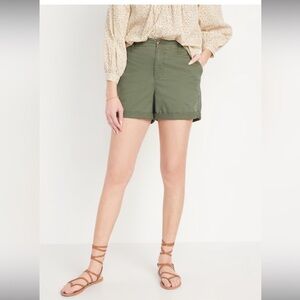 NWT Old Navy High Waisted OGC Pull-On 5” Shorts Size M